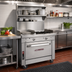 Thumbnail image #2 for Southbend Platinum 32-Inch Gas Heavy Duty Range with 2 Open Burners, 16-Inch Griddle and Cabinet Base