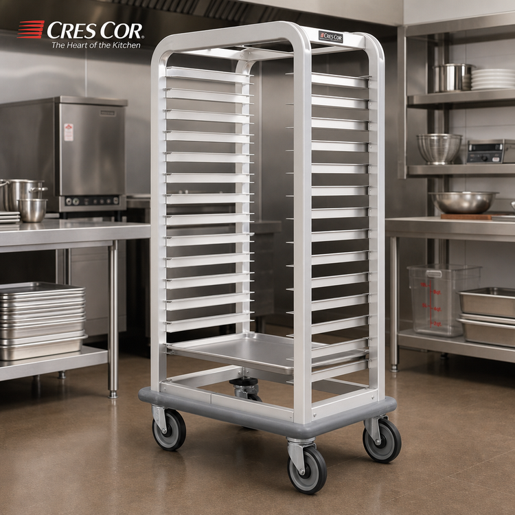 Product image #2 for Cres Cor Gray Non-Marking Perimeter Bumper for Restaurant Racks