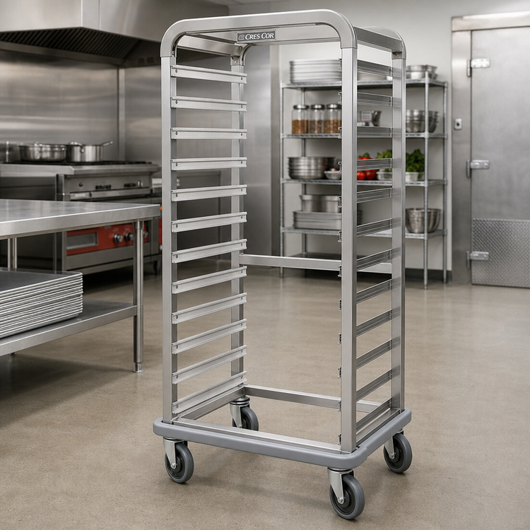 Product image #2 for Cres Cor Gray Non-Marking Perimeter Bumper for Restaurant Racks