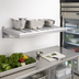 Thumbnail image #2 for New Age T-Bar Series Cantilever Wall-Mounted Shelf, 42 x 24 Inch, 900 lb Capacity, Aluminum
