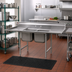 Thumbnail image #2 for Eagle Group Two-Compartment Stainless Steel Sink with Dual Drainboards, 72-1/4 Inch W