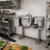 Thumbnail image #2 for Legion 100-Gallon Direct Steam Tilting Wall-Mount Steam Kettle, 2/3 Jacket