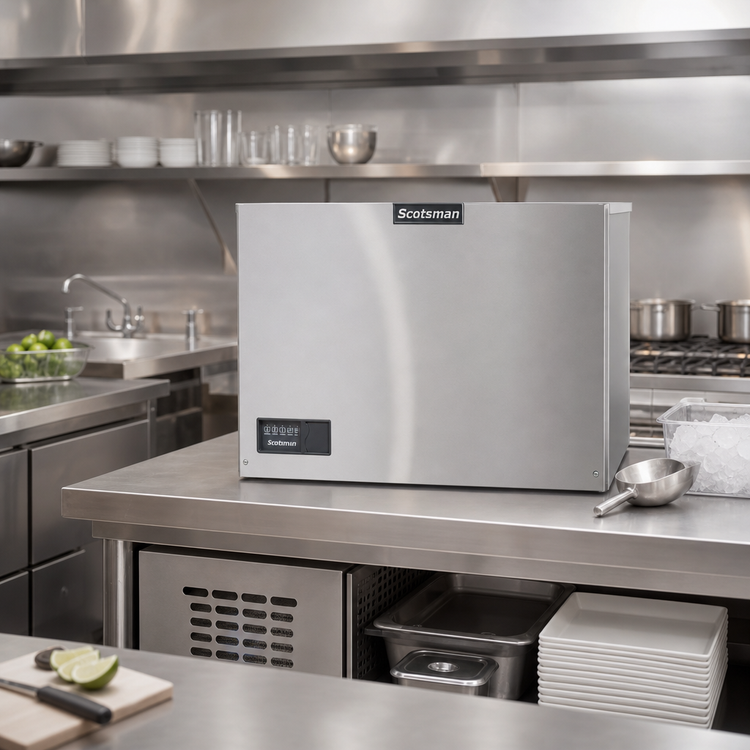 Product image #2 for Scotsman Prodigy ELITE Modular Small Cube Ice Machine, Water-Cooled, Self-Contained Condenser, 115V