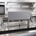 Thumbnail image #2 for Glastender Single 18-Inch Stainless Steel Speed Rail Locking Cover