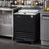 Thumbnail image #2 for Turbo Air Super Deluxe 24-Inch Underbar Glass Chiller & Froster, 4.56 Cu. Ft., Black Vinyl Exterior