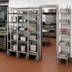 Thumbnail image #2 for Metro TOP-TRACK Super Erecta & Super Adjustable Stationary End Unit Kit for Track Shelving, 24 Inch Wide, Stainless Steel