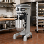 Thumbnail image #2 for Hobart Food Machines - Mixers HL400-1 40-Quart Floor Model Planetary Mixer, 1.5 HP, 3-Speed, 20-Minute Timer, #12 Hub, Mixer Only