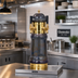 Thumbnail image #2 for Glastender Rembrandt 2-Faucet Air-Cooled Draft Dispensing Tower with Surface-Mount Drain Pan, Polished Brass Finish