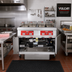 Thumbnail image #3 for Vulcan 3ER50CF Electric Triple-Battery Fryer with KleenScreen PLUS Filtration, 50 lb. Capacity per Vat