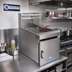 Thumbnail image #2 for Comstock-Castle Castle Series 14HC Countertop Gas Tube Fryer, Stainless Steel, 35 lb. Capacity