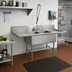 Thumbnail image #2 for Spec-Master FFN2740-2-30-14/3 Two-Compartment Flush Front Commercial Sink