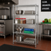 Thumbnail image #2 for Advance Tabco Special Value Series Heavy Duty Chrome Plated Wire Shelf, 24 x 14 Inches