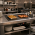 Thumbnail image #2 for Hatco Glo-Ray Built-In Rectangular Heated Shelf with Recessed Top, 24 x 19.5 Inch Usable Shelf
