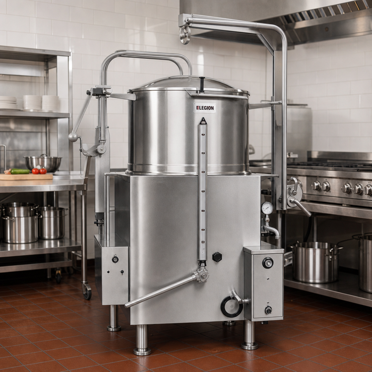 Product image #2 for Legion LTCRG-40 40-Gallon Insulated Steam Jacketed Gas Coffee Kettle