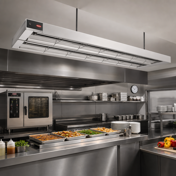 Product image #2 for Hatco Glo-Ray 144-Inch Double Unlighted Infrared Strip Heater, 5.1 kW