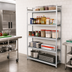 Thumbnail image #2 for Fermostock 5-Tier Polymer Shelving Expansion Kit, 83