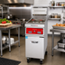 Thumbnail image #3 for Vulcan PowerFry5 1VK85C High-Efficiency Free-Standing Gas Fryer, 21 Inch, 85-90 lb. Capacity, Programmable Computer Controls