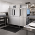 Thumbnail image #2 for Hobart CL66-DWR Single-Tank High Temperature Rack Conveyor Dishwasher with Drain Water Energy Recovery