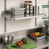 Thumbnail image #2 for Eagle Group 30-Inch W x 24-Inch D Solid Galvanized Shelf with Marine Edge