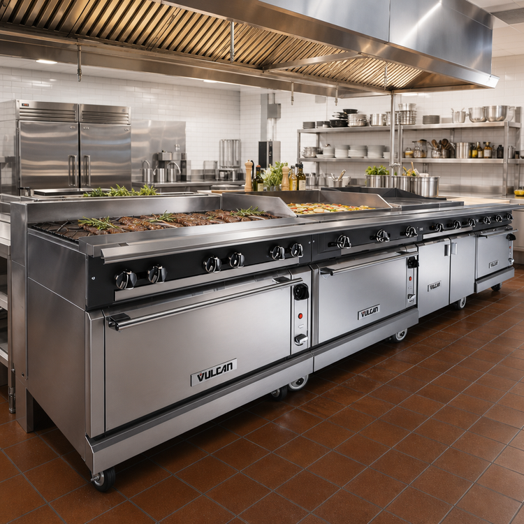 Product image #2 for Vulcan V Series Heavy Duty 24-Inch Modular Gas Griddle Range