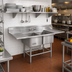 Thumbnail image #2 for Eagle Spec-Master FN Series Coved Corner Two-Compartment Commercial Sink with Left Drainboard, 59-1/2 Inch W x 27 Inch D