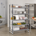 Thumbnail image #2 for Cambro Camshelving Elements XTRA 5-Tier Vented Stationary Starter Unit, 18 x 72 x 64 Inches, Speckled Gray
