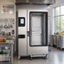 Thumbnail image #2 for Convotherm K12 C4 ET 20.20GB-N DD maxx pro Roll-In Gas Combi Oven/Steamer School Package with Disappearing Door