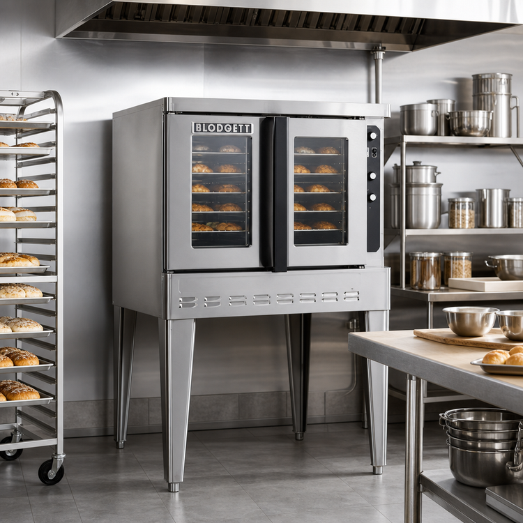 Product image #2 for Blodgett Premium Series DFG-200 ADDL Single-Deck Full-Size Bakery Depth Gas Convection Oven