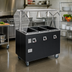 Thumbnail image #2 for Vollrath 2-Series Affordable Portable Deluxe 3-Well Mobile Electric Hot Food Station with Breath Guard