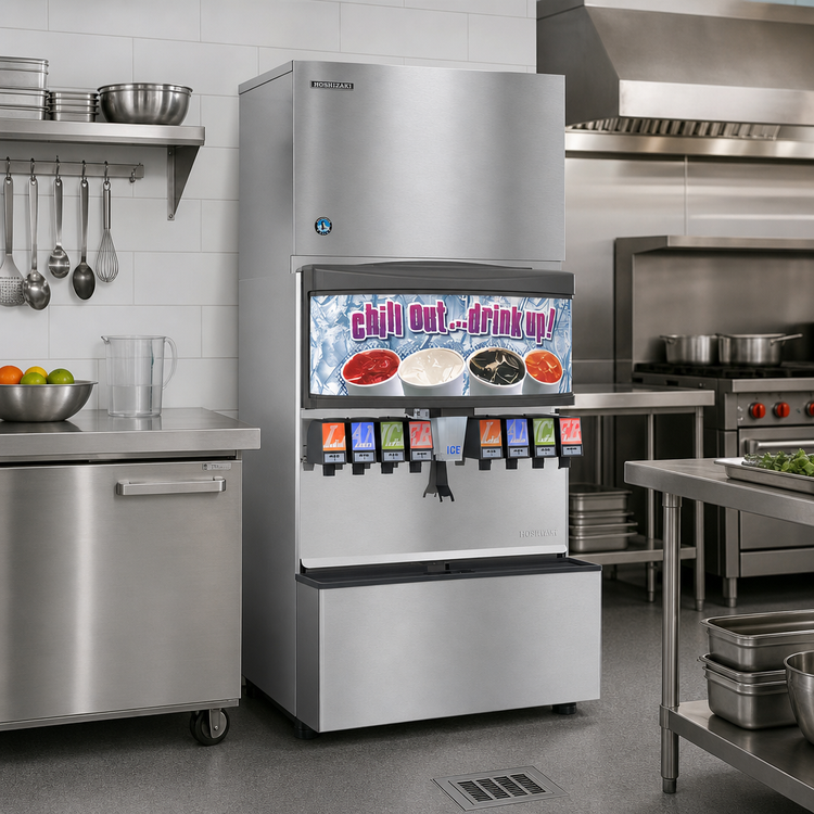 Product image #3 for Hoshizaki KMD-705MRJZ 30-Inch Remote Air-Cooled Modular Crescent Cube Ice Maker