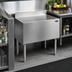 Thumbnail image #2 for Krowne Silver Series Insulated Bar Ice Bin with Full Sliding Cover, 30