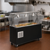 Thumbnail image #2 for Vollrath 2-Series Affordable Portable Mobile Refrigerated Cafeteria Serving Unit with Breath Guard, 4-Pan, 60W x 24D x 35H