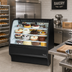 Thumbnail image #2 for True 48-1/4-Inch Curved Glass Self-Contained Refrigerated Bakery Display Case with Rear Sliding Glass Doors