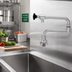 Thumbnail image #2 for Fisher 5730 Wall-Mount Single-Hole Faucet with 10 in. Control Swing Spout and 10 in. Double-Jointed Spout