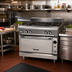 Thumbnail image #2 for Vulcan V Series 36-Inch Heavy Duty Gas Range with 4 Open Burners and Convection Oven