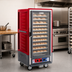 Thumbnail image #2 for Metro C5 Insulation Armour 3 Series 3/4 Height Mobile Heated Holding and Proofing Cabinet with Clear Polycarbonate Door, 120V, 1440W