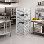 Thumbnail image #2 for Channel Manufacturing RIUTR-10 Aluminum End-Load Reach-In Bun Pan Rack, 10-Pan Capacity, 18 x 26-Inch Pans