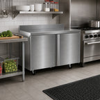 Thumbnail image #2 for Delfield ST4548NP Two-Section 48-Inch Worktop Freezer with 2 Doors, 4-Inch Backsplash, and ENERGY STAR Efficiency