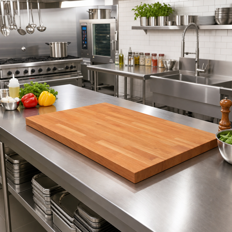 Product image #2 for Boos Block American Cherry Edge Grain Kitchen Countertop, 48 x 30 x 1-1/2 Inch, Varnique Finish