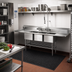 Thumbnail image #2 for Spec-Master 14 Gauge 304 Stainless Steel Three-Compartment Sink with 36