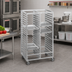 Thumbnail image #2 for Channel Standard Series 36-Inch Double Section Aluminum Cafeteria Tray Rack for 15 x 20 Trays