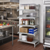 Thumbnail image #3 for Cambro Camshelving Premium 5-Tier Vented Add-On Polymer Shelving Unit, 24 x 21 x 64 Inches, Speckled Gray