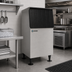 Thumbnail image #2 for Hoshizaki B-300SF 300 lb Stainless Steel Ice Storage Bin with Top-Hinged Front Door