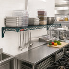 Thumbnail image #2 for Metro Super Erecta A2172NK3 Super Adjustable Wire Shelf, 72"W x 21"D, Green Epoxy Coated with Microban