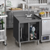 Thumbnail image #2 for CHOICE 24-Inch Stainless Steel Underbar Sink Cabinet with Left Drainboard