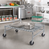 Thumbnail image #2 for Eagle Group Mobile Chrome Wire Dunnage Rack, 48 x 24 x 14 Inches, 800 lb. Capacity