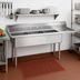 Thumbnail image #2 for Advance Tabco Special Value Series Fabricated 3-Compartment Sink with Right Drainboard, 15 Inches x 15 Inches x 12 Inches Bowls, 304 Stainless Steel