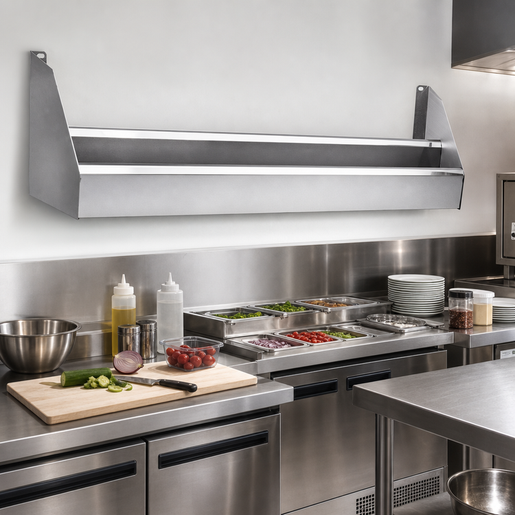Product image #2 for CHOICE 72-Inch Double Stainless Steel Speed Rail