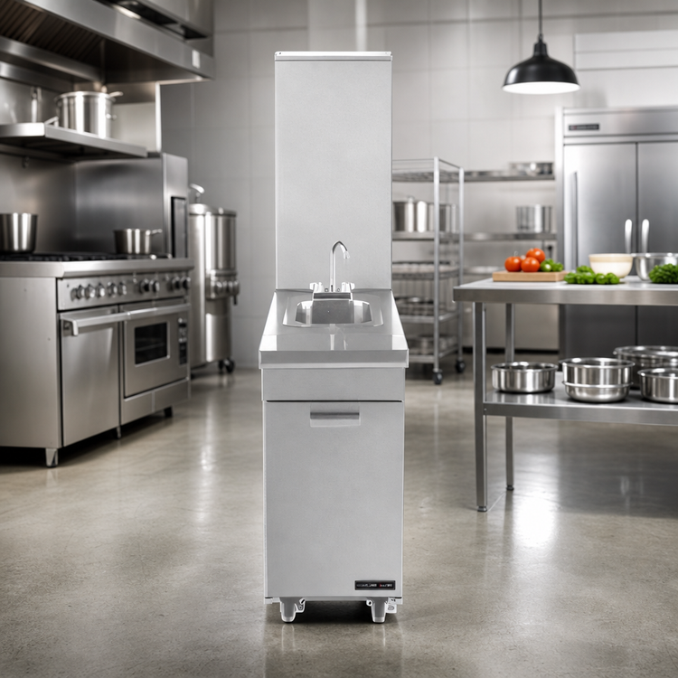 Product image #2 for Garland Master Series 12-Inch Stainless Steel Spreader Cabinet with Cabinet Base and One Door