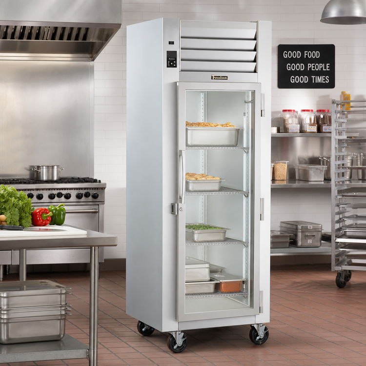 Product image #2 for Traulsen Spec-Line 1-Section Reach-In Heated Holding Cabinet with Full-Height Glass Door, Standard Depth
